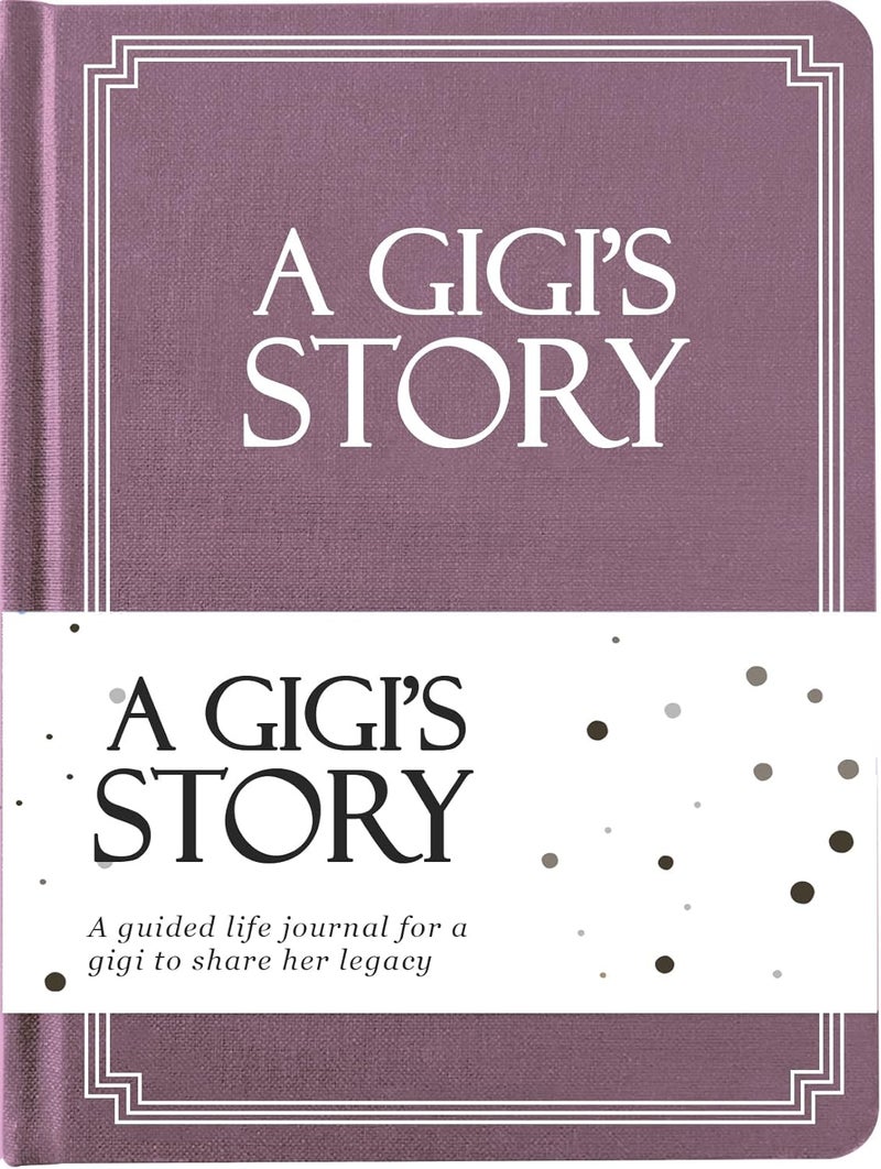 Coco & Lan Gigi's Life Story Journal (Hardcover): A Meaningful Keepsake for Gigi to Share Her Journey & Memories, Book Includes 250+ Prompt Questions, Sentimental Gift for Mother's Day, Birthday, Christmas - Image 1